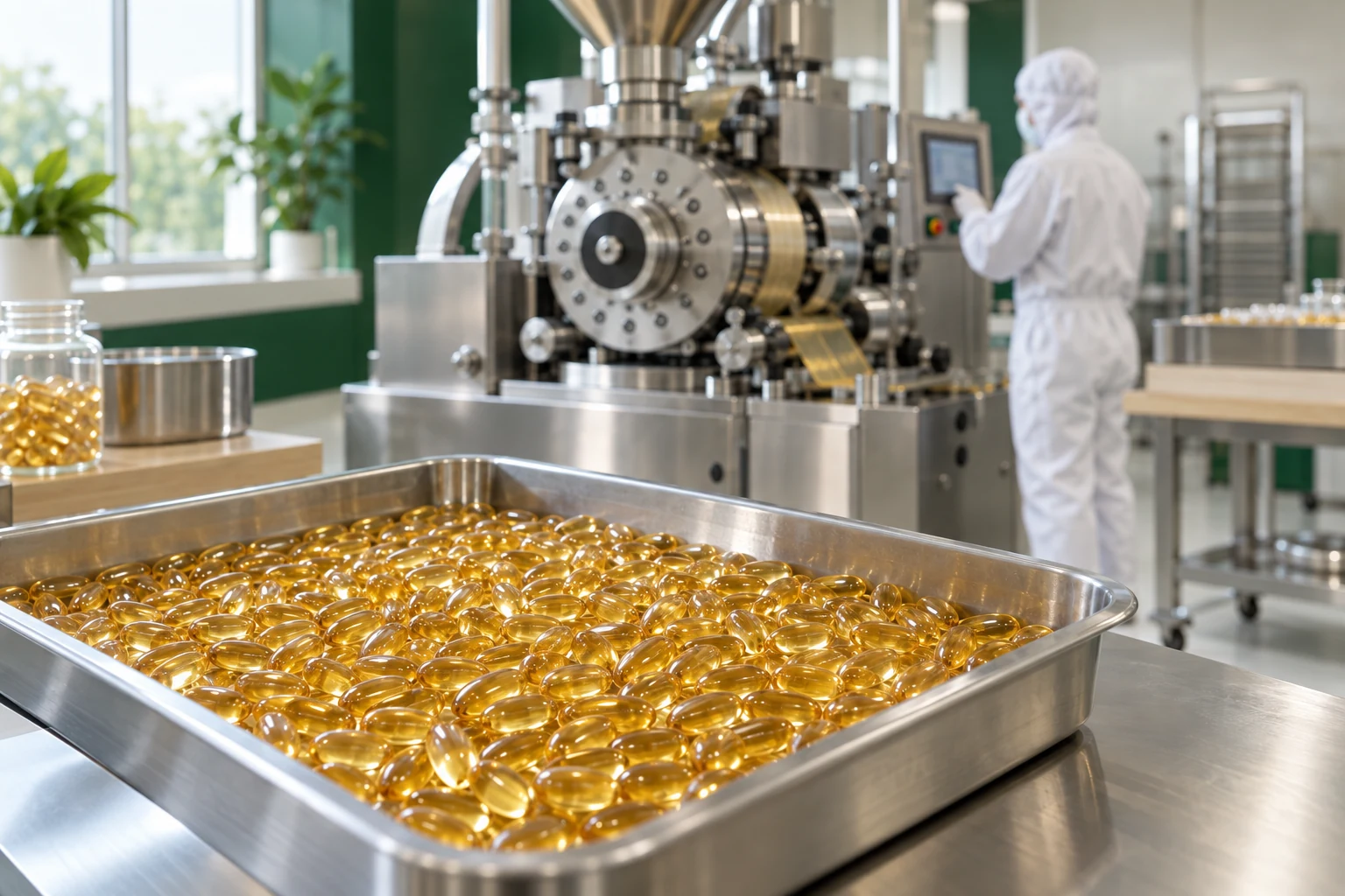 ภาพประกอบบทความ บริการรับผลิตซอฟท์เจล (Softgel) สำหรับแบรนด์อาหารเสริม